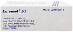 Lotensyl 10 Tablet 10 Lotensyl 10 Tablet 10
