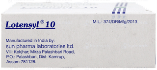 Lotensyl 10 Tablet 10