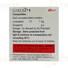 Loxum 1 Mg Tablet 10