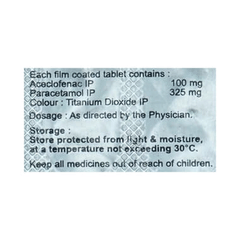 Loyfenac P 100/325 MG Tablet 10 Loyfenac P 100/325 MG Tablet 10