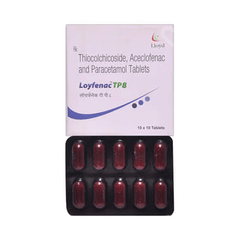 Loyfenac Tp 8/100/325 MG Tablet 10
