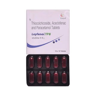 Loyfenac Tp 8/100/325 MG Tablet 10