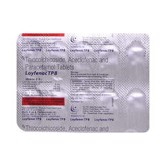 Loyfenac Tp 8/100/325 MG Tablet 10