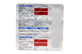 Loyzide M 40/500 MG Tablet 15