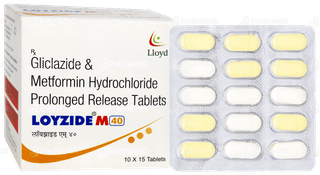 Loyzide M 40 Tablet 15