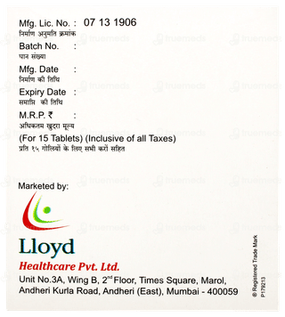 Loyzide M 40 Tablet 15