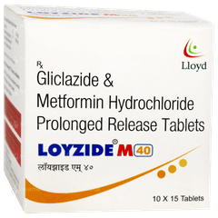 Loyzide M 40 Tablet 15 Loyzide M 40 Tablet 15