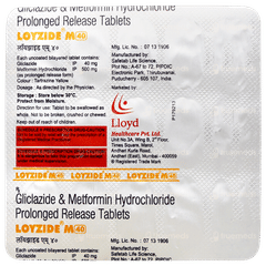 Loyzide M 40 Tablet 15 Loyzide M 40 Tablet 15
