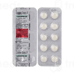 Lozapin 25 MG Tablet 10