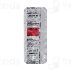 Lozapin 25 MG Tablet 10