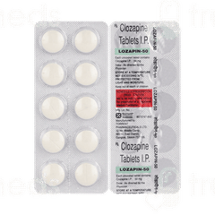 Lozapin 50 MG Tablet 10