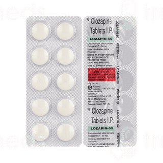 Lozapin 50 MG Tablet 10