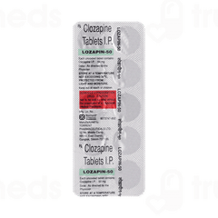 Lozapin 50 MG Tablet 10