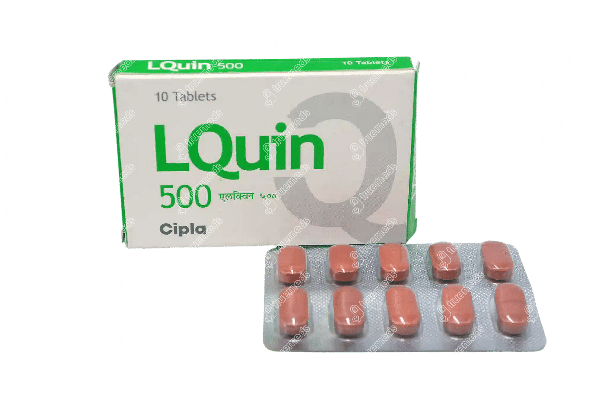 L Cin 500 MG Tablet 10 - Uses, Side Effects, Dosage, Price | Truemeds