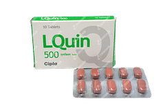 Lquin 500  Tablet 10