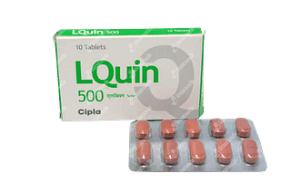 Lquin 500  Tablet 10