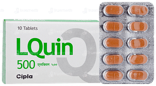 Lquin 500  Tablet 10