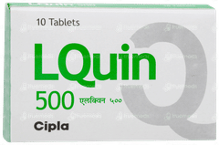 Lquin 500 Tablet 10 Lquin 500 Tablet 10