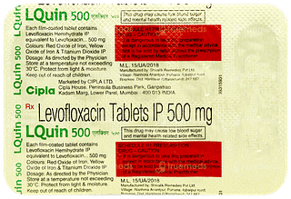 Lquin 500  Tablet 10