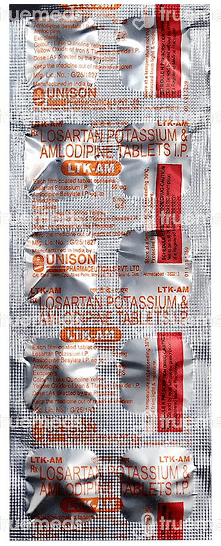 Ltk Am 50/5 MG Tablet 10