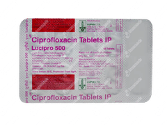 Lucipro 500 Tablet 10 Lucipro 500 Tablet 10