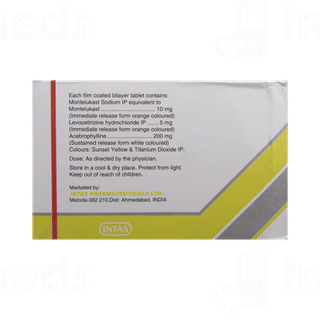 Lukotas 3d 10/5/200 MG Tablet 10