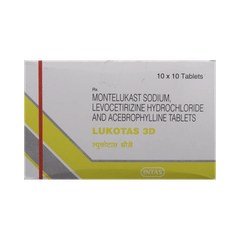 Lukotas 3d 10/5/200 MG Tablet 10