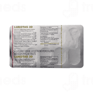 Lukotas 3d 10/5/200 MG Tablet 10