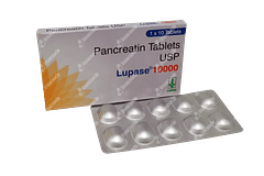 Lupase 10000 MG Tablet 10