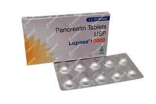 Lupase 10000 Tablets 10