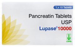 Lupase 10000 Tablet 10 Lupase 10000 Tablet 10