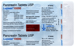 Lupase 10000 Tablet 10 Lupase 10000 Tablet 10