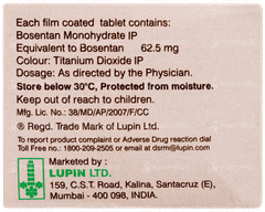 Lupibose 62.5 Tablet 10 Lupibose 62.5 Tablet 10