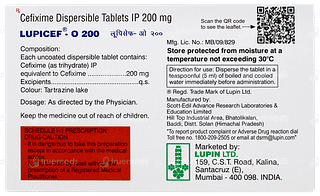 Lupicef O 200 Tablet 10