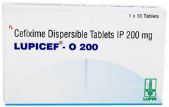 Lupicef O 200 Dispersible Tablet 10 Lupicef O 200 Dispersible Tablet 10