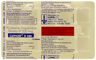 Lupicef O 200 Tablet 10