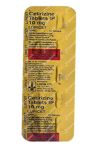 Lupicet 10 MG Tablet 10