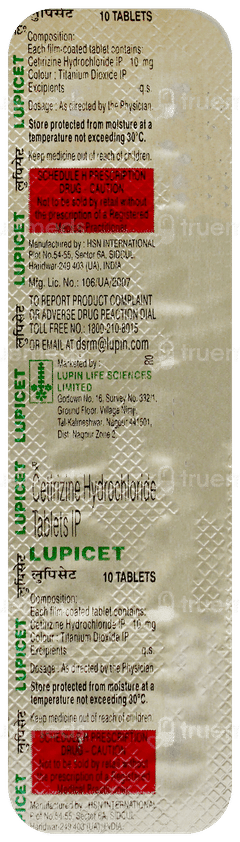 Lupicet Tablet 10 Lupicet Tablet 10