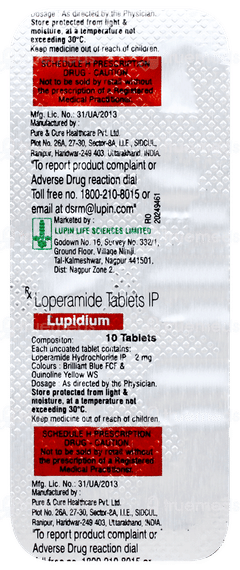 Lupidium Tablet 10