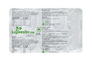 Lupivestin 250 MG Tablet 10