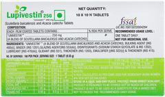 Lupivestin 250 Tablet 10