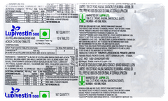 Lupivestin 500 Tablet 10