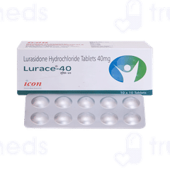 Lurace 40 MG Tablet 10