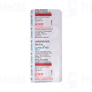 Lurace 40 MG Tablet 10