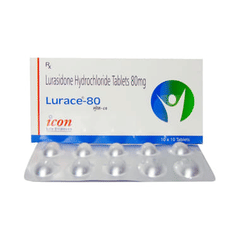 Lurace 80 MG Tablet 10