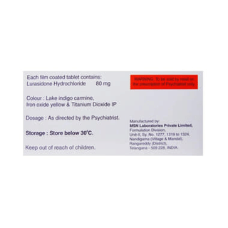 Lurace 80 MG Tablet 10