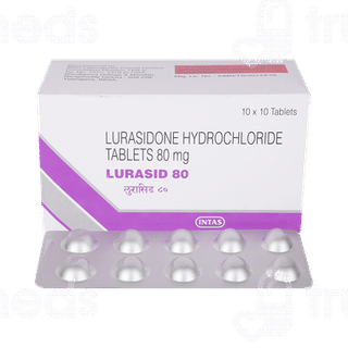 Lurasid 80 MG Tablet 10