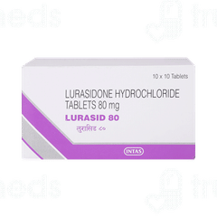 Lurasid 80 MG Tablet 10