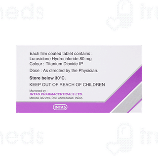 Lurasid 80 MG Tablet 10