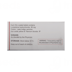 Lurata 80 MG Tablet 10